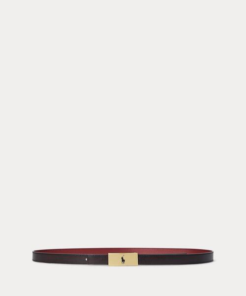 ラルフローレン　ポロIDレディースベルト POLO RALPH LAUREN ベルト Polo ID リバーシブル ヴァケッタ