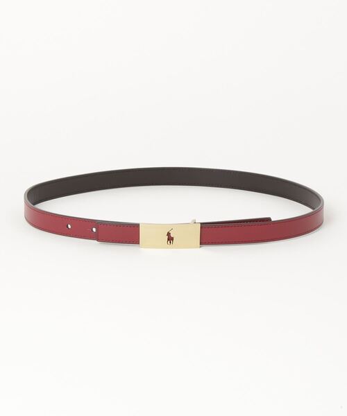 ラルフローレン　ポロIDレディースベルト Polo ID オーバルバックル ヴァケッタ ベルト | POLO