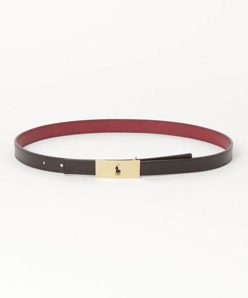 ラルフローレン　ポロIDレディースベルト Polo ID リバーシブル ヴァケッタ レザー ベルト | POLO