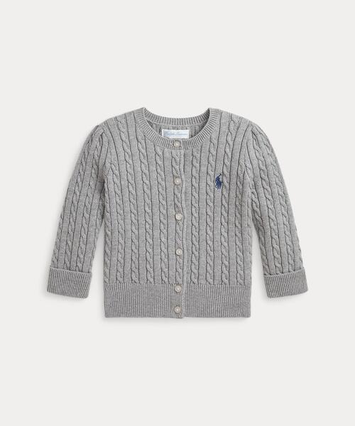 Polo Ralph Lauren ケーブルニットカーディガン 150サイズ Amazon.co.jp: ポロ ラルフローレン キッズ ケーブルニット
