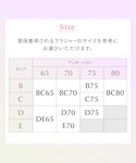 ブラジャー ショーツセット 「ノンワイヤーはこ...の詳細画像1