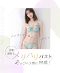 ブラジャー ショーツセット 「ノンワイヤーはこ...の詳細画像3