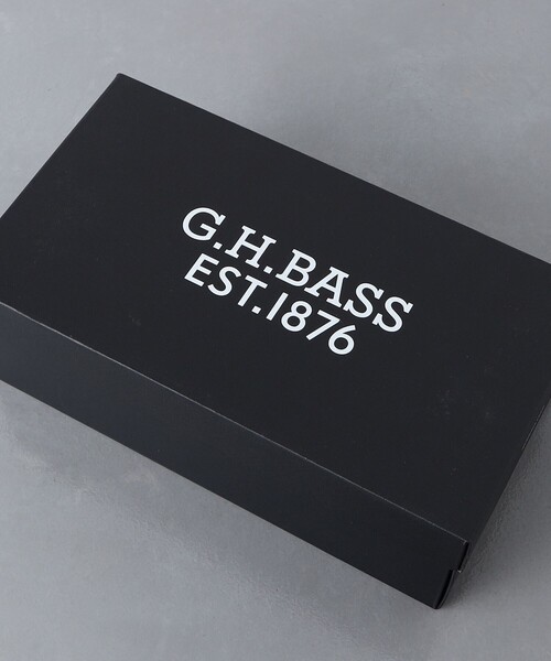 G.H. Bass & Co. ブラックデッキシューズ　US8（26cm相当） G.H.BASS デッキシューズ 「別注」「G.H.BASS for District