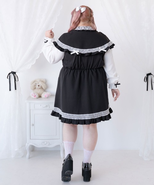 DearMyLoveWhip（ディアマイラブホイップ） ワンピース ポンチョ風袖
