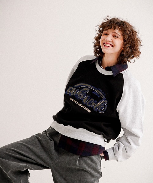 ★WV PROJECT★送料込★韓国★人気★HEITZ SWEATSHIRTS MJMT7740 WV PROJECT トレーナー スウェット 「WV PROJECT」Heavy Cotton