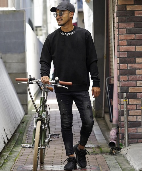 数回着用 アダムスジャグラー トレーナー スウェット Lサイズ adamsJUGGLER トレーナー スウェット スプランドゥール