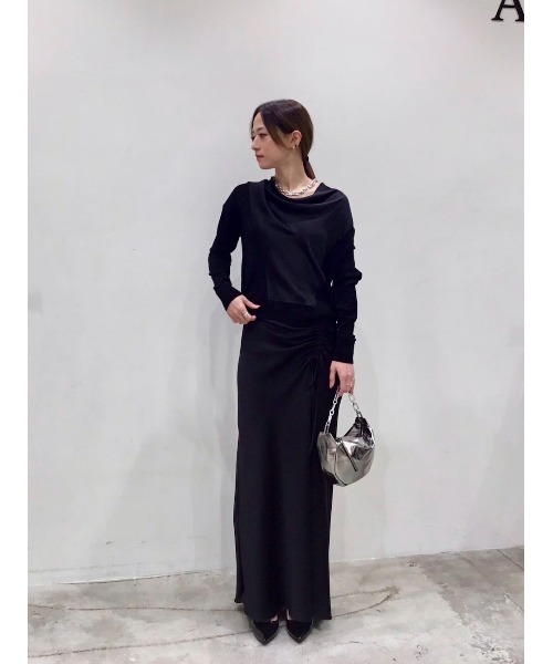 ✨良品✨ALLSAINTS レザー ベルトモチーフ チェーンショルダーバッグ ✨良品✨ALLSAINTS レザー ベルトモチーフ チェーンショルダー