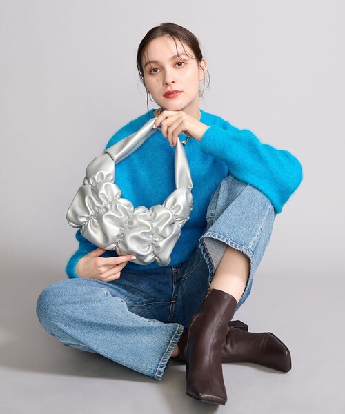 BEAUTY&YOUTH UNITED ARROWS｜ギャザー ムーン ワンショルダー