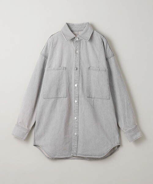 ブラウス シャツ 「ASTRAET」11.5oz デニム 2ポケットシャツ UNISEX レディース メンズ