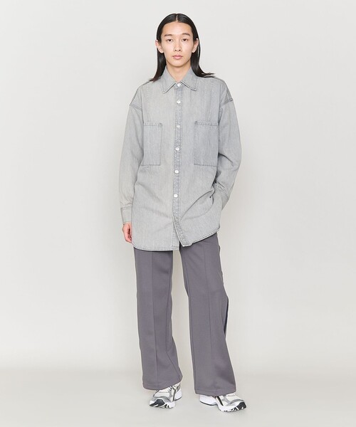 ブラウス シャツ 「ASTRAET」11.5oz デニム 2ポケットシャツ UNISEX レディース メンズ