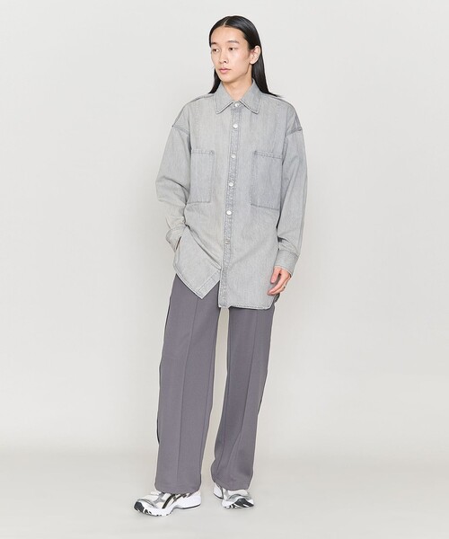 ブラウス シャツ 「ASTRAET」11.5oz デニム 2ポケットシャツ UNISEX レディース メンズ