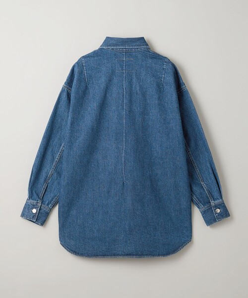 ブラウス シャツ 「ASTRAET」11.5oz デニム 2ポケットシャツ UNISEX レディース メンズ