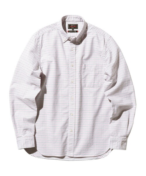 BEAMS+(ビームスプラス) シャツ B.D. Oxford Tattersall メンズ BEAMS+(ビームスプラス) シャツ B.D. Oxford Tattersall メンズ