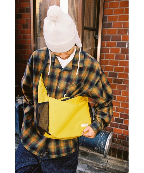 新品未使用 KEBOZ CORDURA ROUND SHOULDER ブラック KEBOZ ショルダーバッグ CORDURA ROUND SHOULDER メンズ