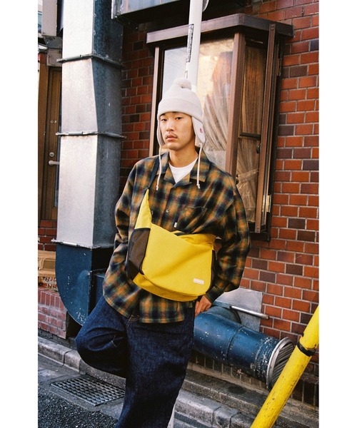 新品未使用 KEBOZ CORDURA ROUND SHOULDER ブラック KEBOZ ショルダーバッグ CORDURA ROUND SHOULDER メンズ