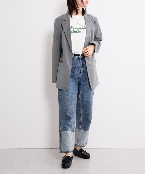 HIMIKO デッキシューズ モカシン 「HIMIKO」リボンモチーフモカシン