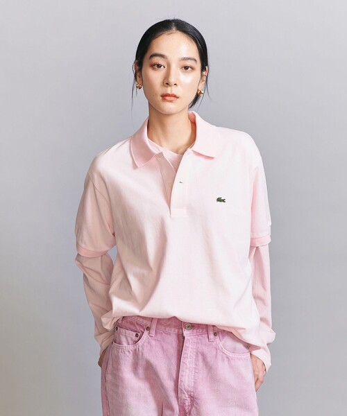 未使用未開封LACOSTE ポロシャツ サイズ3 ピンク ラコステ ポロシャツ ピンク 新品未使用 ワニ3 - メルカリ