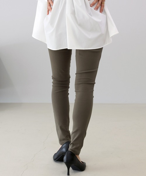 Aletta vita パンツ 極伸びストレッチスキニーパンツ レディース