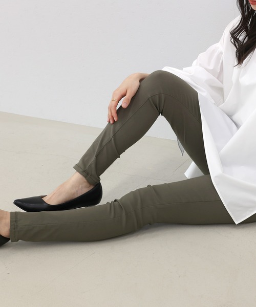 AW2011 ストレッチ　スキニーパンツ　30 Aletta vita パンツ 極伸びストレッチスキニーパンツ レディース
