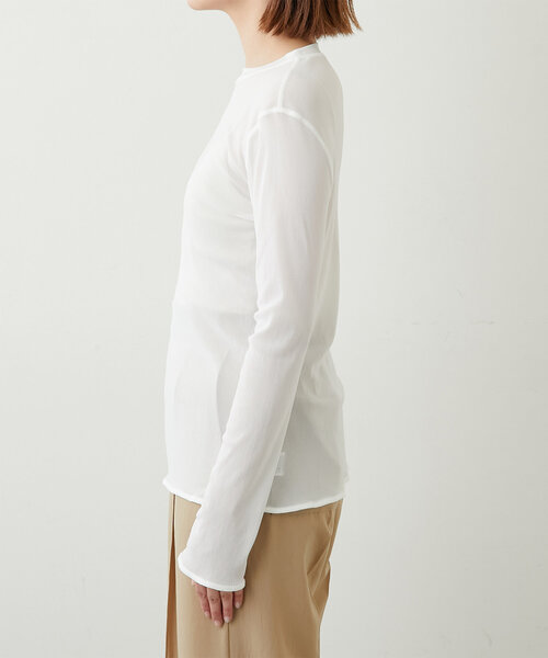 tシャツ 「La nature linge」シアーチュールトップス レディース メンズ GALLARDAGALANTE tシャツ 「La nature linge」シアーチュール