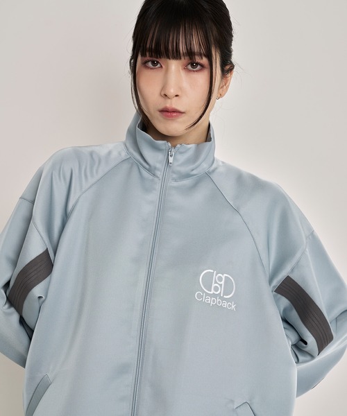 新品Nora Lilyノラリリーナイロンブルゾン Nylon track top Nora Lily tシャツ 「Nora Lily」Oversilhouette Line Track