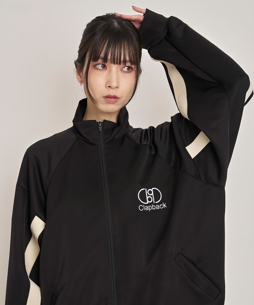 Nora Lily tシャツ 「Nora Lily」Oversilhouette Line Track