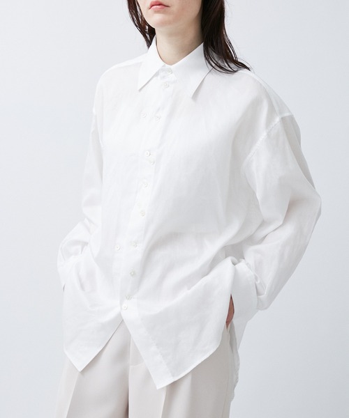 ブラウス シャツ BUTTON OVERSIZE SHIRTS レディース メンズ M TO R ブラウス シャツ BUTTON OVERSIZE SHIRTS レディース