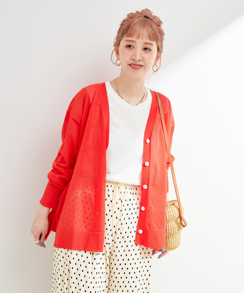 【新品】AP STUDIO 麻混フーディガウン ロングカーディガン リネン 新品】AP STUDIO 麻混フーディガウン ロングカーディガン リネン