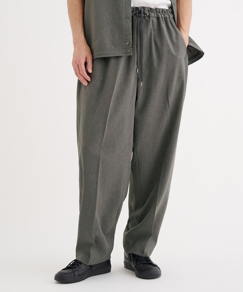 20AW 定価約4万 RAINMAKER KYOTO チャコール ドウギパンツ 20AW 定価約4万 RAINMAKER KYOTO チャコール ドウギパンツ