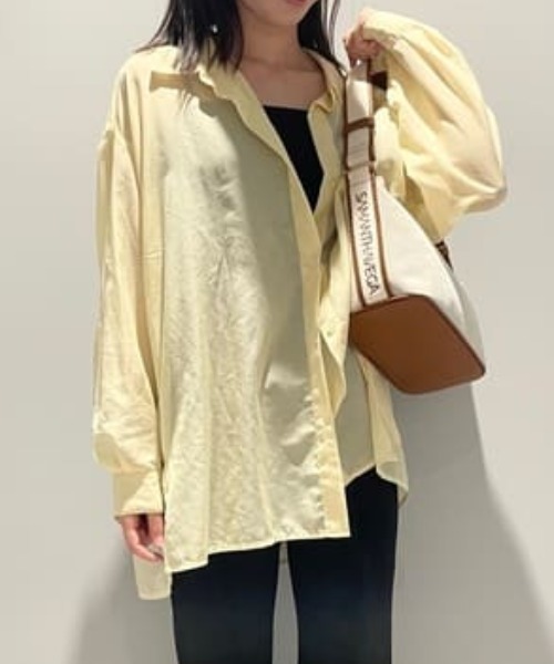 Samantha Vega ハンドバッグ ロゴテープワンショルダーバッグ