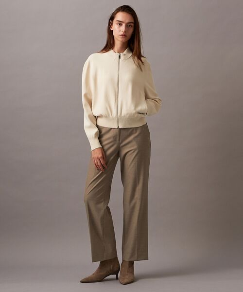 Calvin Klein（カルバン・クライン） ニット セーター ハーフミラノ 