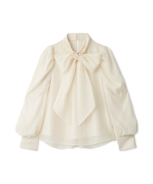 「LILY BROWN」 長袖ブラウス ONE SIZE ベージュ レディース LILY BROWN 「LILY BROWN」 長袖ブラウス ONE SIZE ベージュ