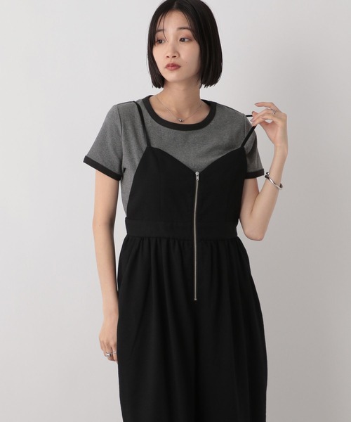 LOWRYS FARM｜コクーンキャミサロペット | Rakuten Fashion(楽天