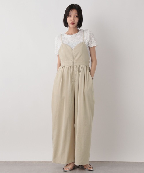 LOWRYS FARM｜コクーンZIPキャミサロペ | Rakuten Fashion(楽天
