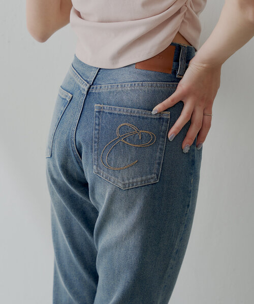 週末セール価格✨️45R✨️再び ocean デニムパンツ Levi's リーバイス ワイドパンツ ワイドデニム パンツレディース