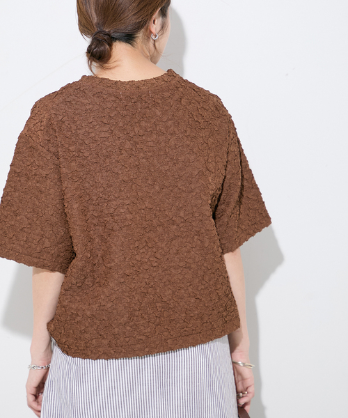 新品未使用JOURNAL STANDARD シャーリングハーフスリーブTシャツ セール 30%OFF】《WEB限定追加3》シャーリングハーフスリーブT