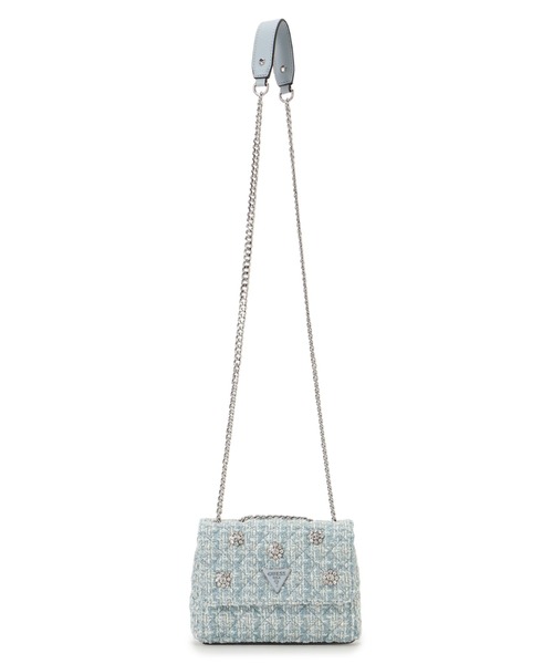 【ライトブルー(LBM)】GUESS クロスボディバッグ (W)GIULLY Convertible Xbody Flap ゲス GUESS GIULLY Mini Convertible Xbdy Flap （LBM） クロスボディ
