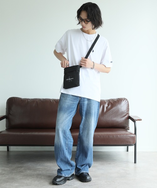 【 】CK Jeans ナイロンショルダーバッグ◆送料無料 Calvin Klein Jeans ショルダーバッグ 「Calvin JEANS/カルバン