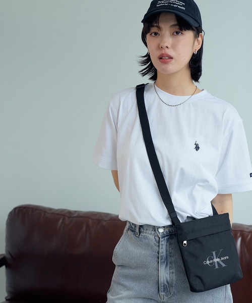 【 】◆CK Jeans ショルダーバッグ◆送料無料◆ Calvin Klein Jeans ショルダーバッグ 「Calvin JEANS/カルバン