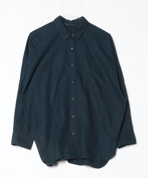 「Deuxieme Classe」 長袖シャツ - ネイビー レディース