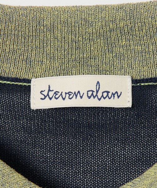 ニット セーター 「Steven Alan」リンガー ポロニット レディース STEVEN ALAN ニット セーター 「Steven Alan」リンガー