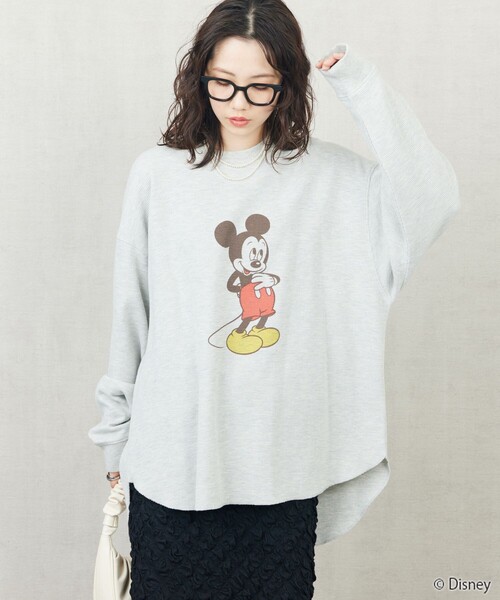 FREAK'S STORE 「FREAK'S STORE」 長袖カットソー「Disneyコラボ