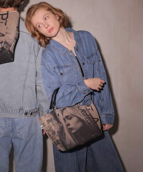 ハンドバッグ play-b　 3way メッシュ ハンドバッグ M Size