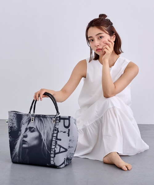 ハンドバッグ play-b　 3way メッシュ ハンドバッグ M Size