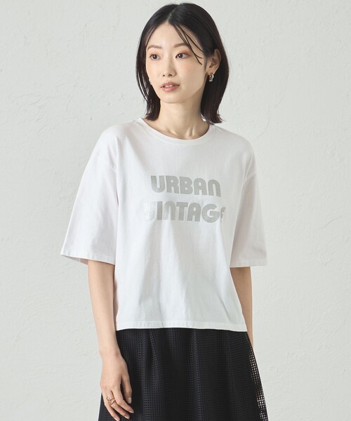 tシャツ 「URBAN VINTAGE」プリントTシャツ レディース
