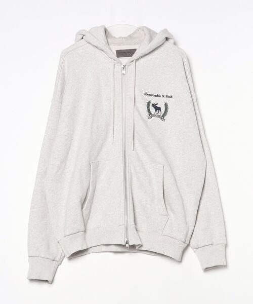 Abercrombie & Fitch グレー パーカー Abercrombie&Fitch アバクロンビー&フィッチ 正規品