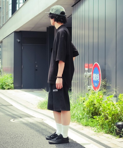 THRASHER（スラッシャー） ハーフパンツ パンツ 短パン DENIM PAINTER