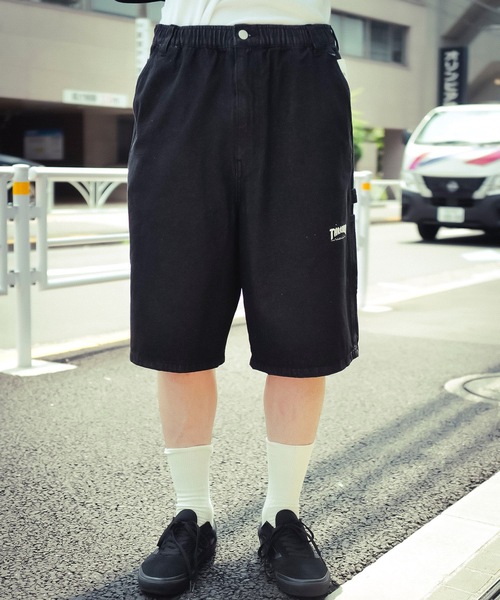 THRASHER（スラッシャー） ハーフパンツ パンツ 短パン DENIM PAINTER