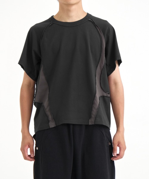 tシャツ 「NVRFRGT」別注 PANELED LONG SLEEVE T-SHIRT レディース メンズ NVRFRGT tシャツ 「NVRFRGT」別注 PANELED LONG SLEEVE T-SHIRT
