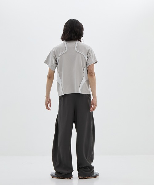 nvrfrgt 23ss Tシャツ NVRFRGT tシャツ 別注 PANELED HALF SLEEVE T-SHIRT メンズ